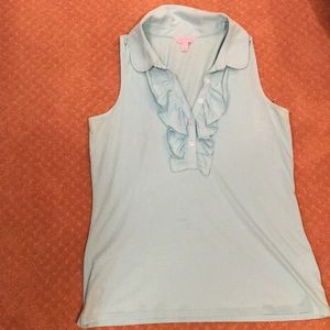Teal Lilly Pulitzer tank